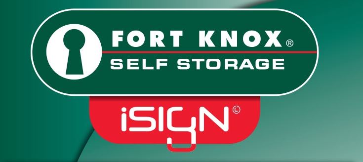 Fort Knox Self Storage's Award Winning iSign digital customer sign Up application